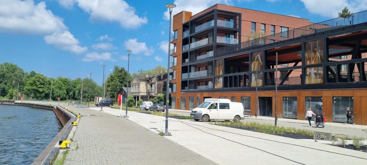 Riverside Apartments Nadmotlawie - Gym & Sauna, Free Parking Gdańsk Eksteriør billede